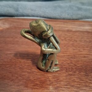 Statue Small Hands Bound Man Or Woman Possible chui-tzu Or Pendant